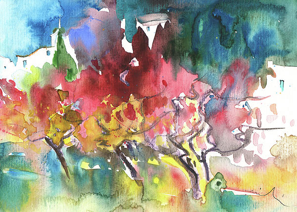 Village on Planet Goodaboom Painting